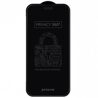 Защитное стекло Proove Privacy 360 iPhone 18 Pro (black) (PGP360I18P01) - фото 2 Защитное стекло Proove Privacy 360 iPhone 18 Pro (black) (PGP360I18P01) - фото 2