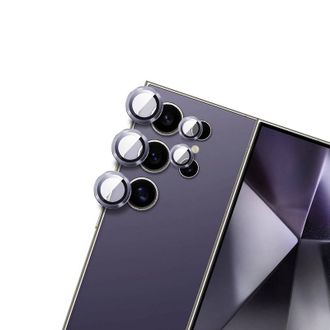 Захисне скло Monblan для камери Samsung S24 Ultra Metal Ring Series (Purple) - фото 1 Захисне скло Monblan для камери Samsung S24 Ultra Metal Ring Series (Purple) - фото 1