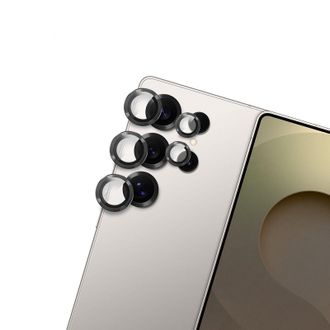 Захисне скло Monblan для камери Samsung S25 Ultra Metal Ring Series (Transparent) - фото 1