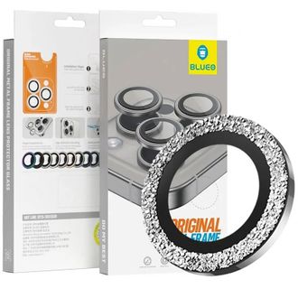 Захисне скло BlueO Metal на камеру для Apple iPhone 16 Pro / 16 Pro Max / 15 Pro / 15 Pro Max (Срібний / Silver Diamond) - фото 3 Захисне скло BlueO Metal на камеру для Apple iPhone 16 Pro / 16 Pro Max / 15 Pro / 15 Pro Max (Срібний / Silver Diamond) - фото 3