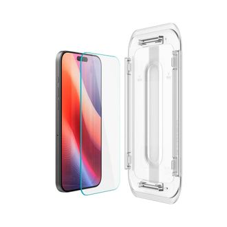 Захисне скло Spigen для iPhone 17 Max/ 16 Max - EZ FIT GLAS.tR (2 шт), Clear (AGL07907) - фото 3 Захисне скло Spigen для iPhone 17 Max/ 16 Max - EZ FIT GLAS.tR (2 шт), Clear (AGL07907) - фото 3