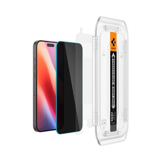 Захисне скло Spigen для iPhone 17 Pro Max/ 16 Pro Max - EZ FIT GLAS.tR Privacy (2 шт), Антишпигун (AGL07908) - фото 3 Захисне скло Spigen для iPhone 17 Pro Max/ 16 Pro Max - EZ FIT GLAS.tR Privacy (2 шт), Антишпигун (AGL07908) - фото 3