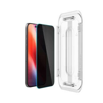 Захисне скло Spigen для iPhone 16 Pro - EZ FIT GLAS.tR Privacy (2 шт) (AGL07929) - фото 2 Захисне скло Spigen для iPhone 16 Pro - EZ FIT GLAS.tR Privacy (2 шт) (AGL07929) - фото 2