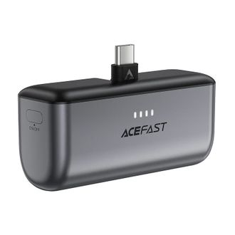 Зовнішній акумулятор (Power Bank) Acefast M9 PD20W 5000 mAh (Black) - фото 1