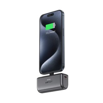 Зовнішній акумулятор (Power Bank) Acefast M9 PD20W 5000 mAh (Black) - фото 3