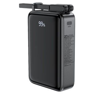 Зовнішній акумулятор (Power Bank) Acefast M4 20000mAh 67W Black (AFM4B) - фото 1 Зовнішній акумулятор (Power Bank) Acefast M4 20000mAh 67W Black (AFM4B) - фото 1
