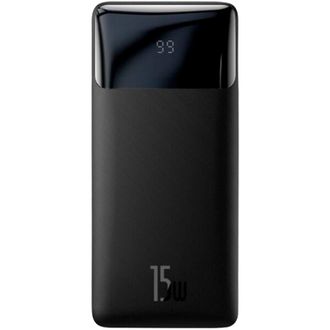 Портативная батарея Baseus Bipow Digital Display 15W 10000mAh black (PPDML-I01) - фото 1