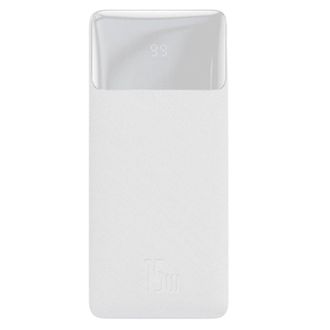 Портативная батарея Baseus Bipow Digital Display 15W 10000mAh white (PPDML-I02) - фото 1