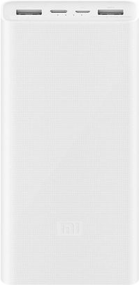 Портативная батарея Xiaomi Mi Power Bank 3 20000 mAh USB-C 18W White (VXN4258CN) - фото 1 Портативная батарея Xiaomi Mi Power Bank 3 20000 mAh USB-C 18W White (VXN4258CN) - фото 1