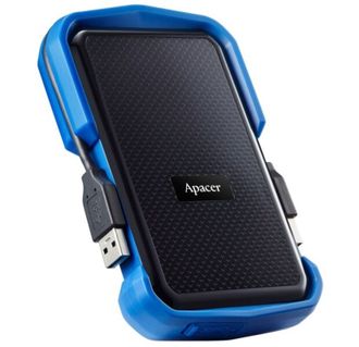 Портативний жорсткий диск Apacer 1TB USB 3.1 AC631 IP55 Black/Blue (AP1TBAC631U-1) - фото 1