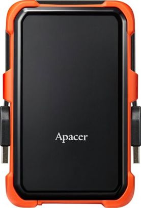 Жорсткий диск Apacer 2TB USB 3.1 AC630 IP55 Black/Orange (AP2TBAC630T-1) - фото 1 Жорсткий диск Apacer 2TB USB 3.1 AC630 IP55 Black/Orange (AP2TBAC630T-1) - фото 1