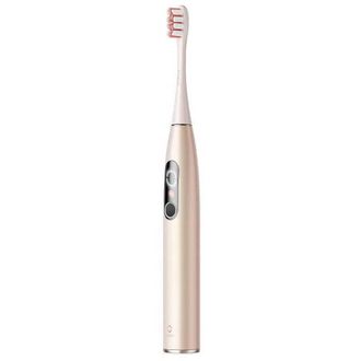 Електрична зубна щітка Oclean X Pro Digital Set Electric Toothbrush Champagne Gold (6970810552577) Europe - фото 1 Електрична зубна щітка Oclean X Pro Digital Set Electric Toothbrush Champagne Gold (6970810552577) Europe - фото 1