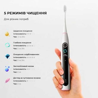 Електрична зубна щітка Oclean X Lite Grey (6970810555981) Europe - фото 4 Електрична зубна щітка Oclean X Lite Grey (6970810555981) Europe - фото 4