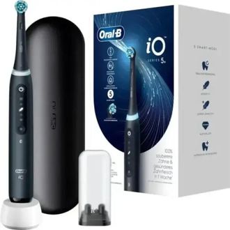Електрична зубна щітка Oral-B iO Series 5 Plus Edition Black Onyx Europe - фото 1 Електрична зубна щітка Oral-B iO Series 5 Plus Edition Black Onyx Europe - фото 1