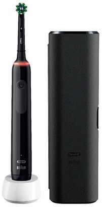 Электрическая зубная щетка Oral-B Pro 3 3500 Black + Mondrian Travel Case (D505.513.3X) Europe - фото 1 Электрическая зубная щетка Oral-B Pro 3 3500 Black + Mondrian Travel Case (D505.513.3X) Europe - фото 1