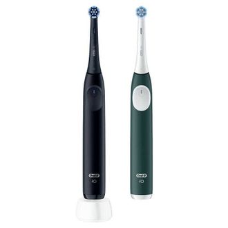 Набір електричних зубних щіток Oral-B iO Series 2 DUO Night Black + Forest Green iOS2d.2ZZ9.0 Europe - фото 1 Набір електричних зубних щіток Oral-B iO Series 2 DUO Night Black + Forest Green iOS2d.2ZZ9.0 Europe - фото 1