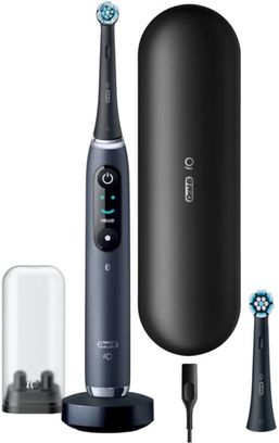 Електрична зубна щітка Oral-B iO Series  9N Black Onyx + Brush Head + TC (iQM9.2Q2.2AD) Europe - фото 1