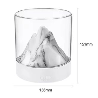 Увлажнитель воздуха из арома D5 Mountain gradient colour 300ml (White) - фото 2