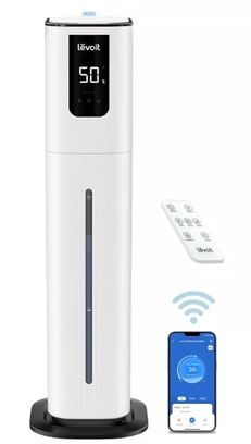 Увлажнитель воздуха Levoit OasisMist1000S Smart Ultrasonic Cool Mist Tower LUH-M10 (HEAPHULVSEU0082Y) - фото 2 Увлажнитель воздуха Levoit OasisMist1000S Smart Ultrasonic Cool Mist Tower LUH-M10 (HEAPHULVSEU0082Y) - фото 2