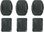 Вигнуті та прямі клейкі кріплення GoPro Flat and Curved Adhesive Mounts (AACFT-001)