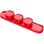 Держатель кабелей Baseus Peas Cable Clip Red (ACWDJ-09)
