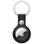 AirTag Leather Key Ring, Midnight