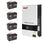 Комплект інвертор MUST PV19-6048 EXP (MPPT) + Акумулятори MUST LiFePO4 LP1500-12100 12V 100Ah (4 шт)