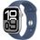 Вживаний Apple Watch Series 10 GPS 46mm Silver Alu. Case w. Denim Sport Band - M/L (MWWM3)