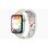 Apple Watch SE 2 GPS 44mm Silver Aluminum Case with Pride Edition Sport Band - M/L (MNLD3+MRTP3) 2023