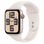 Apple Watch SE 2 2024 GPS 44mm Starlight Aluminum Case with Starlight Sport Band - M/L (MXEV3)