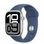 Смарт-годинник Apple Watch Series 10 GPS 42mm Silver Alu. Case w. Denim Sport Band - M/L (MWWC3)