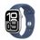 Смарт-часы Apple Watch Series 10 GPS 46mm Silver Alu. Case w. Denim Sport Band - M/L (MWWM3)