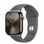 Смарт-годинник Apple Watch Series 10 GPS + Cellular 42mm Natural Titanium Case w. Stone Grey Sport Band - S/M (MWXD3)