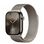 Смарт-часы Apple Watch Series 10 GPS + Cellular 42mm Natural Titanium Case w. Natural Milanese Loop (MWXF3)