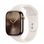 Смарт-часы Apple Watch Series 10 GPS + Cellular 46mm Gold Titanium Case w. Starlight Sport Band - M/L (MWYY3)