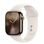 Смарт-часы Apple Watch Series 10 GPS + Cellular 42mm Gold Titanium Case w. Starlight Sport Band - M/L (MX073)