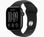 Смарт-часы Apple Watch Series 12 GPS + Cellular 46mm Black Aluminum Case with Black Sport Band S/M (MJG84)