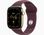 Смарт-годинник Apple Watch Series 12 GPS + Cellular 42mm Radiant Gold Titanium Case with Burgundy Sport Band M/L (MJGK4)
