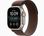 Смарт-часы Apple Watch Ultra 4 Natural Titanium Case with Dark Umber Trail Loop - M/L (MJCR4+MK8K4)