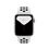 Apple Watch Series 5 Nike 40mm GPS Silver Aluminum Case with Pure Platinum/Black Nike Sport Band (MX3R2)
