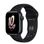 Смарт-часы Apple Watch Nike Series 8 GPS 45mm Midnight Aluminum Case w. Black/Black Nike S. Band (MPH43)