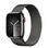 Apple Watch Series 9 GPS + Cellular 41mm Graphite S. Steel Case w. Graphite Milanese Loop (MRJA3)