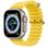 Вживаний Apple Watch Ultra GPS + Cellular 49mm Titanium Case with Yellow Ocean Band (MNH93/MNHG3)