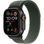 Apple Watch Ultra 2 2024 GPS + Cellular 49mm Black Titanium Case with Green Trail Loop - S/M (MYTJ3+MYQ33)