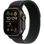 Apple Watch Ultra 2 2024 GPS + Cellular 49mm Black Titanium Case with Black Trail Loop - M/L (MX4V3)