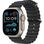 Apple Watch Ultra 2 2024 GPS + Cellular 49mm Natural Titanium Case with Black Ocean Band (MXTL3)