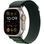 Apple Watch Ultra 2 2024 GPS + Cellular 49mm Natural Titanium Case with Dark Green Alpine Loop - Large (MYT33+MXMW3)