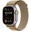 Apple Watch Ultra 2 2024 GPS + Cellular 49mm Natural Titanium Case with Tan Alpine Loop - Medium (MX4F3)