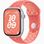 Смарт-годинник Apple Watch Series 10 GPS 46mm Silver Aluminum Case w. Magic Ember Nike Sport Band - M/L (MWX03+MYLG3)