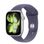 Apple Watch Series 11 GPS 46mm Silver Aluminum Case with Purple Fog Sport Band - M/L (MEVA4)